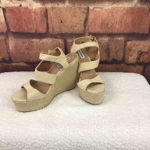 Steve Madden Canvas Wedges
